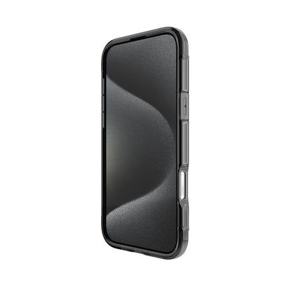 iPhone 16 Pro Max Kılıf M-safe Şarj Özellikli Raptic Air Serisi Airbag Tasarımlı Metal Köşelikli Şeffaf Kapak