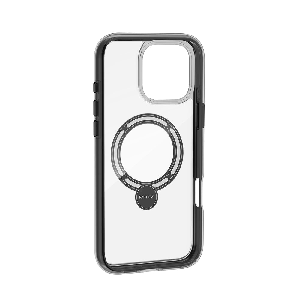 iPhone 16 Pro Max Kılıf M-safe Şarj Özellikli Raptic AirJoy Serisi 360 Derece Dönebilen Standlı Kapak