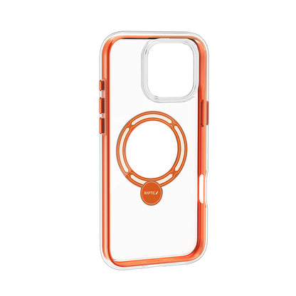 iPhone 16 Pro Max Kılıf M-safe Şarj Özellikli Raptic AirJoy Serisi 360 Derece Dönebilen Standlı Kapak