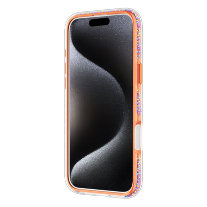 iPhone 16 Pro Max Kılıf M-safe Şarj Özellikli Raptic AirJoy Serisi Boncuk Tasarımlı 360 Derece Dönebilen Standlı Kapak