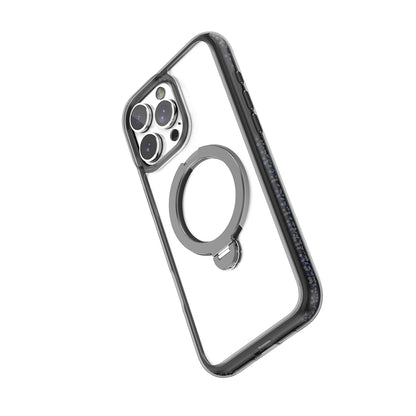 iPhone 16 Pro Max Kılıf M-safe Şarj Özellikli Raptic AirJoy Serisi Boncuk Tasarımlı 360 Derece Dönebilen Standlı Kapak