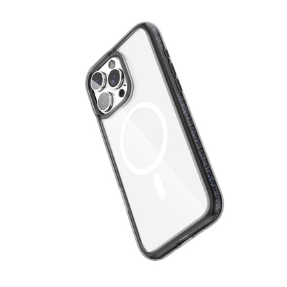 iPhone 16 Pro Max Kılıf M-safe Şarj Özellikli Raptic AirJoy Serisi Boncuk Tasarımlı Şeffaf Kapak