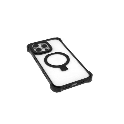iPhone 16 Pro Max Kılıf M-safe Şarj Özellikli Raptic Dual Serisi Şeffaf Standlı Kapak