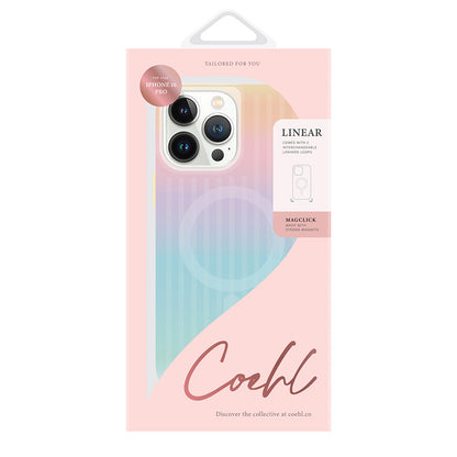 iPhone 16 Pro Max Kılıf M-safe Şarj Özellikli Renk Geçişli Askı Aparatlı Coehl Linear Kapak
