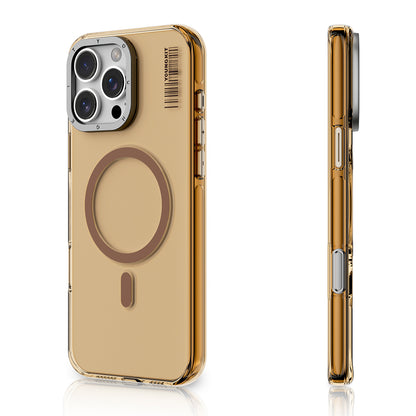 iPhone 16 Pro Max Kılıf M-safe Şarj Özellikli Şeffaf Youngkit Crystal Shield Serisi Kapak