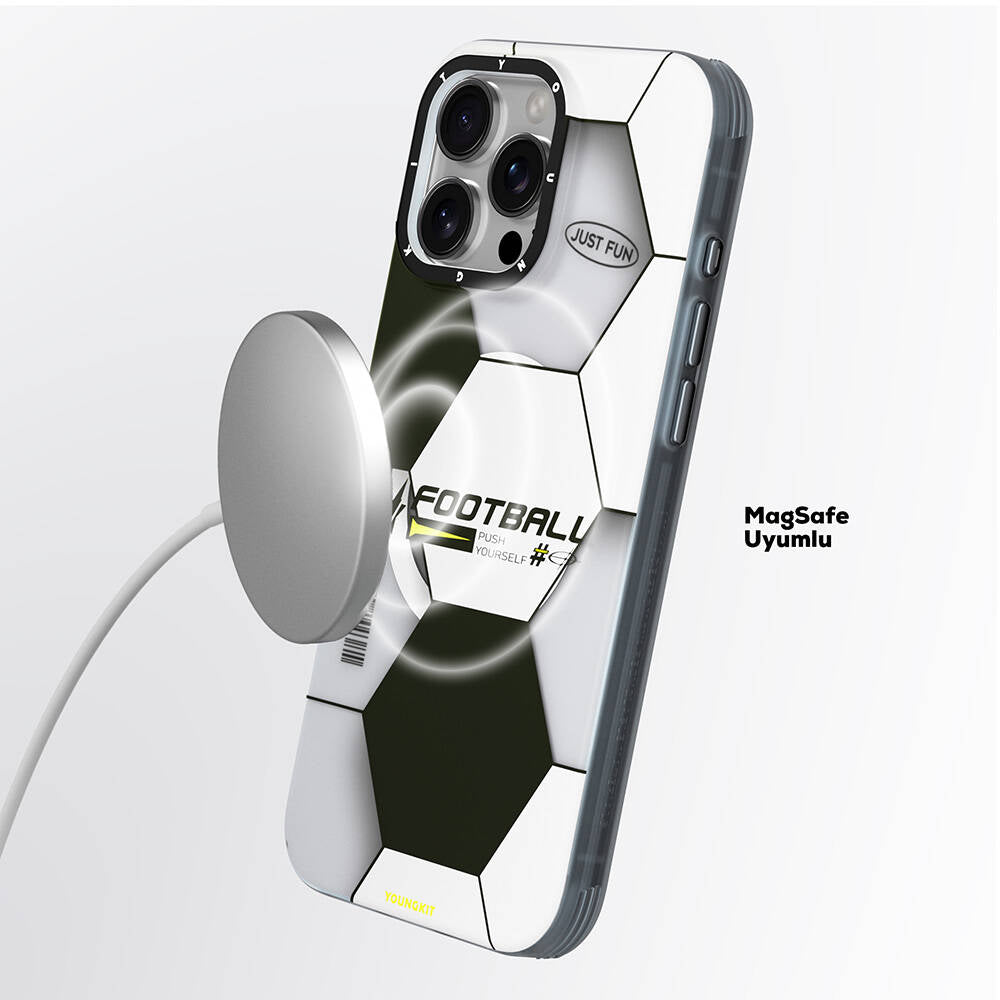 iPhone 16 Pro Max Kılıf M-safe Şarj Özellikli Spor Tasarımlı Youngkit Dynamic Serisi Kapak
