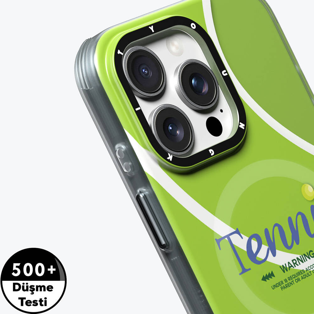 iPhone 16 Pro Max Kılıf M-safe Şarj Özellikli Spor Tasarımlı Youngkit Dynamic Serisi Kapak