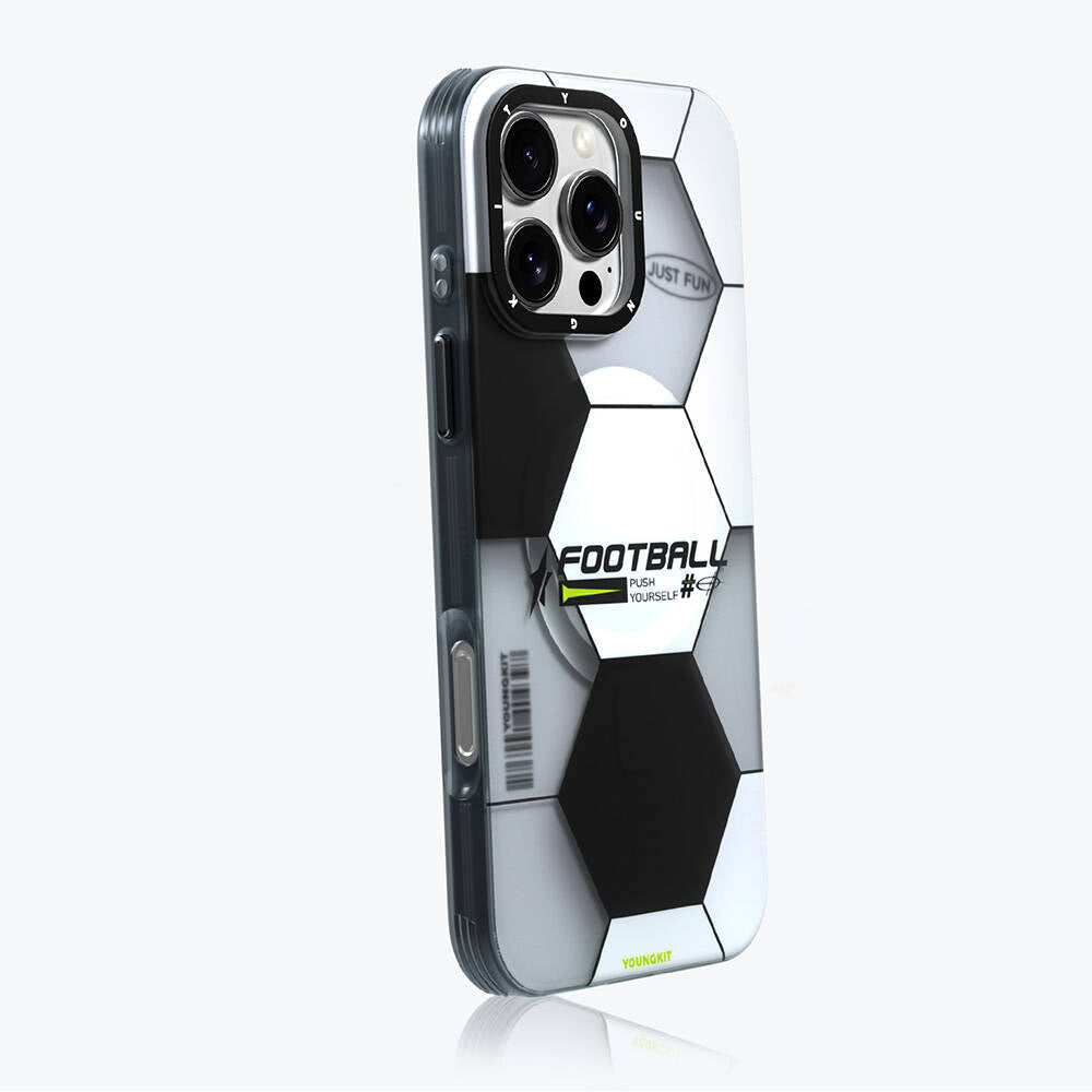 iPhone 16 Pro Max Kılıf M-safe Şarj Özellikli Spor Tasarımlı Youngkit Dynamic Serisi Kapak