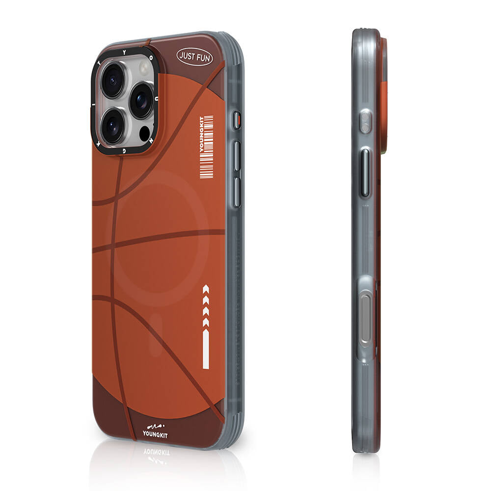 iPhone 16 Pro Max Kılıf M-safe Şarj Özellikli Spor Tasarımlı Youngkit Dynamic Serisi Kapak