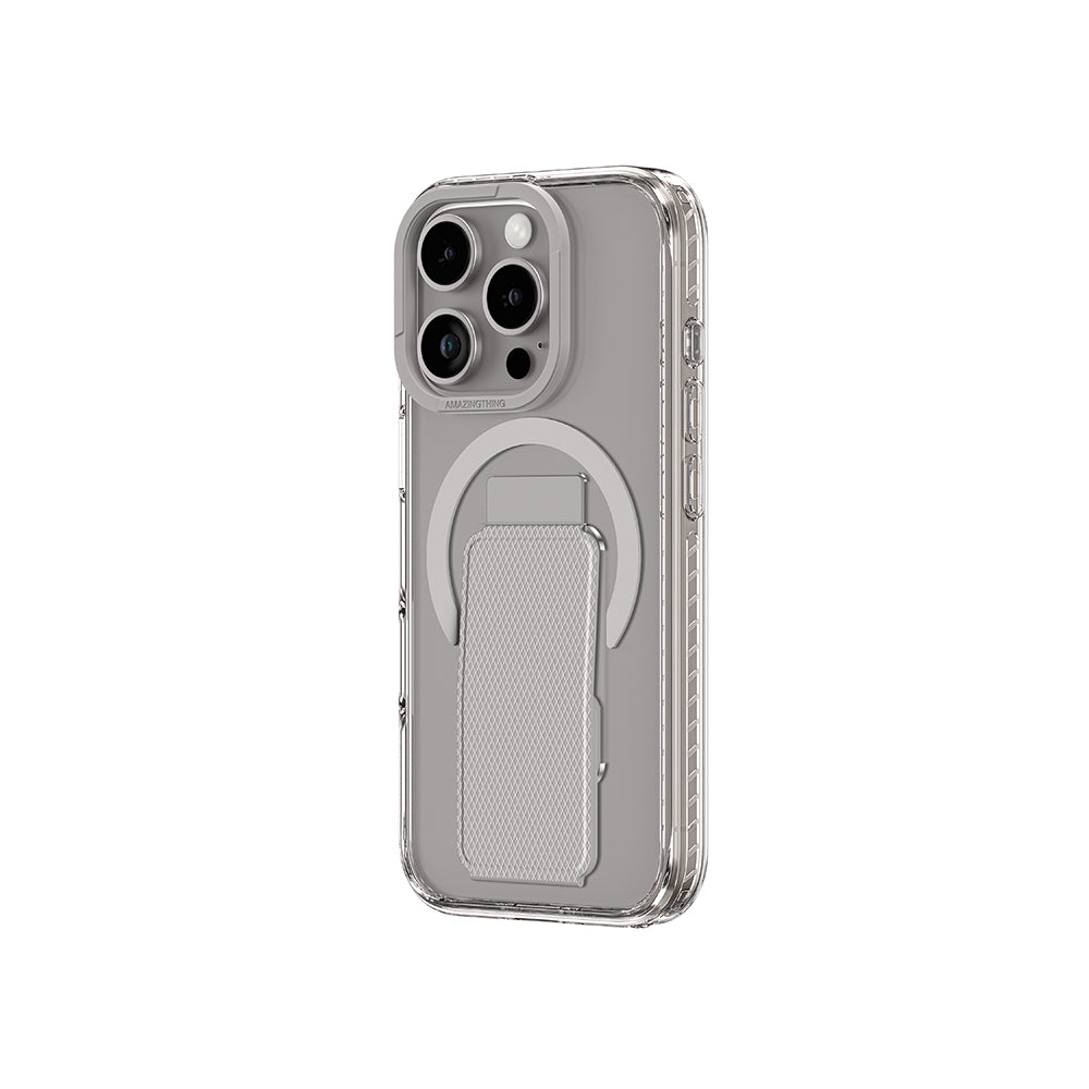 iPhone 16 Pro Max Kılıf M-safe Şarj Özellikli Standlı Amazingthing Titan Pro Plus Kapak