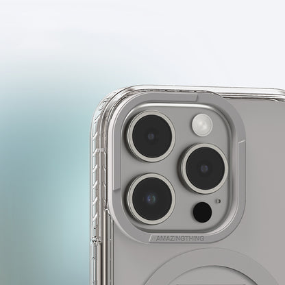 iPhone 16 Pro Max Kılıf M-safe Şarj Özellikli Standlı Amazingthing Titan Pro Plus Kapak