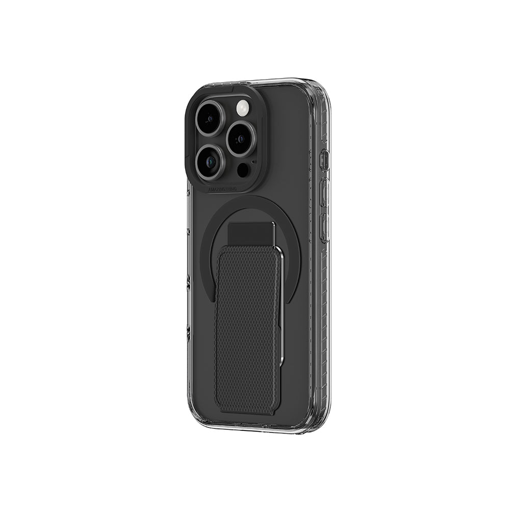 iPhone 16 Pro Max Kılıf M-safe Şarj Özellikli Standlı Amazingthing Titan Pro Plus Kapak