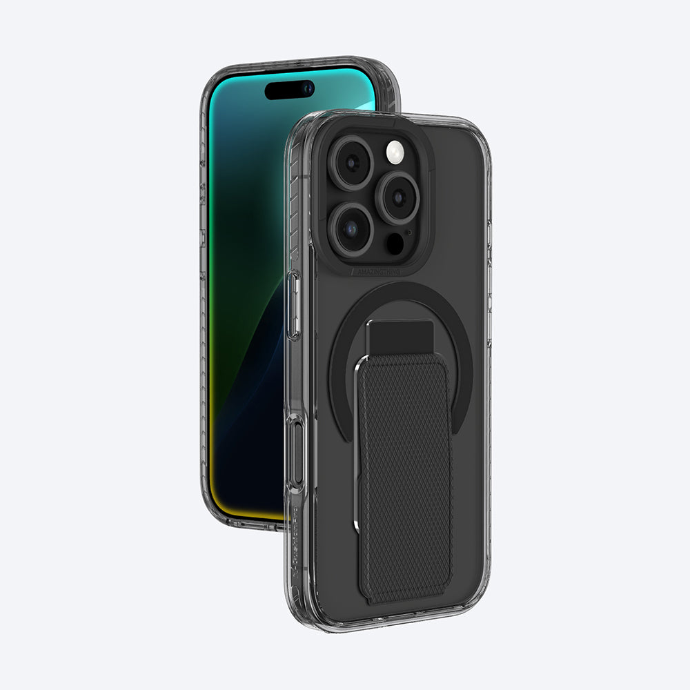iPhone 16 Pro Max Kılıf M-safe Şarj Özellikli Standlı Amazingthing Titan Pro Plus Kapak