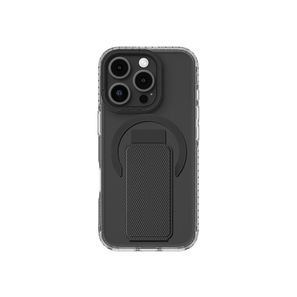 iPhone 16 Pro Max Kılıf M-safe Şarj Özellikli Standlı Amazingthing Titan Pro Plus Kapak