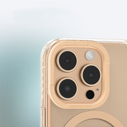 iPhone 16 Pro Max Kılıf M-safe Şarj Özellikli Standlı Amazingthing Titan Pro Plus Kapak