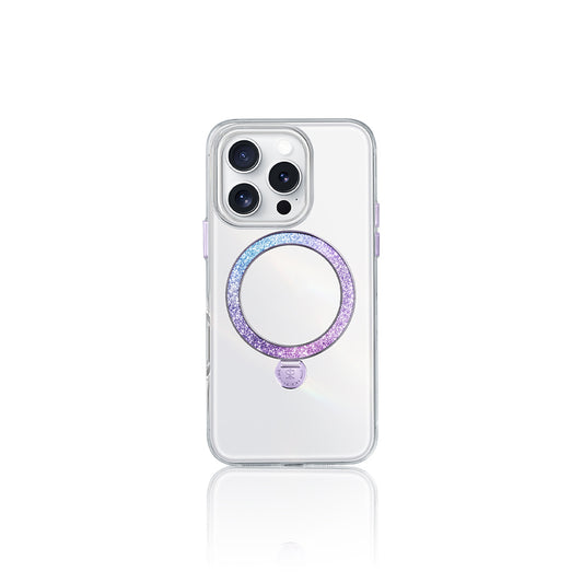 iPhone 16 Pro Max Kılıf M-safe Şarj Özellikli Standlı Pynana Dancing Streamer Serisi Kapak