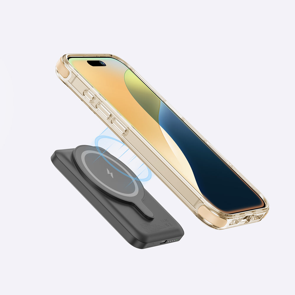 iPhone 16 Pro Max Kılıf M-safe Şarj Özellikli Standlı Set Amazingthing Omni Adventure Serisi Kapak