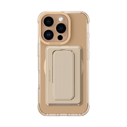 iPhone 16 Pro Max Kılıf M-safe Şarj Özellikli Standlı Set Amazingthing Omni Adventure Serisi Kapak