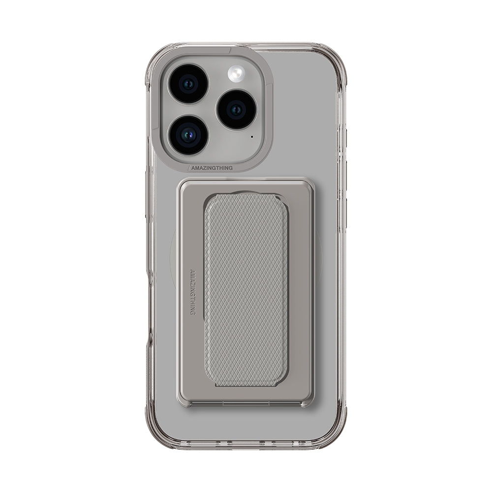 iPhone 16 Pro Max Kılıf M-safe Şarj Özellikli Standlı Set Amazingthing Omni Adventure Serisi Kapak