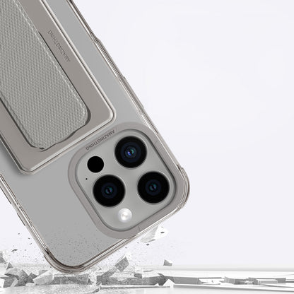 iPhone 16 Pro Max Kılıf M-safe Şarj Özellikli Standlı Set Amazingthing Omni Adventure Serisi Kapak