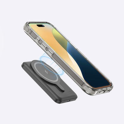 iPhone 16 Pro Max Kılıf M-safe Şarj Özellikli Standlı Set Amazingthing Omni Adventure Serisi Kapak