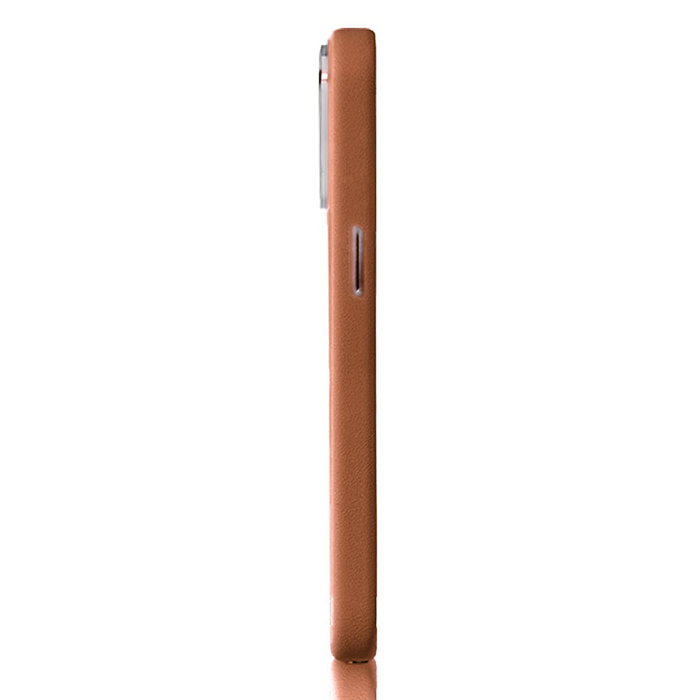 iPhone 16 Pro Max Kılıf M-safe Şarj Özellikli Standlı Suni Deri Tasarımlı Pynana Dancing Circle Serisi Kapak
