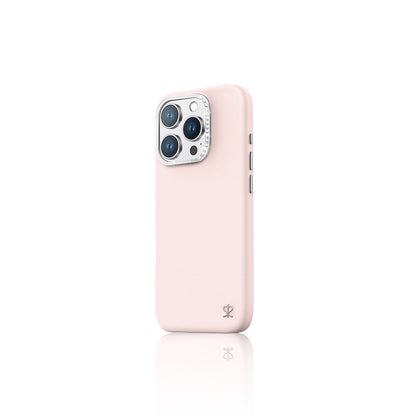 iPhone 16 Pro Max Kılıf M-safe Şarj Özellikli Suni Deri Tasarımlı Pynana Starry Serisi Kapak