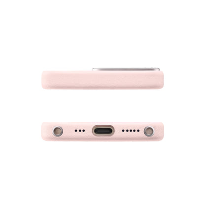 iPhone 16 Pro Max Kılıf M-safe Şarj Özellikli Suni Deri Tasarımlı Pynana Starry Serisi Kapak