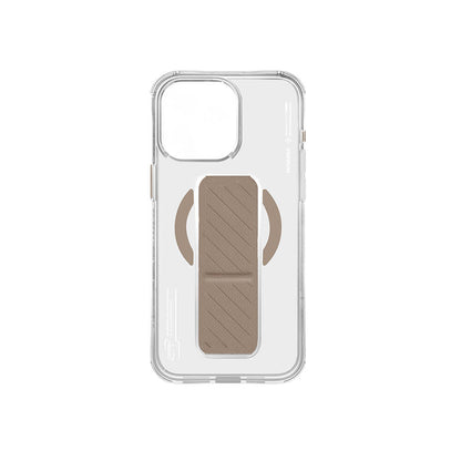 iPhone 16 Pro Max Kılıf M-safe Şarj Özellikli Teknoloji Desenli Standlı Skinarma Axon Kapak