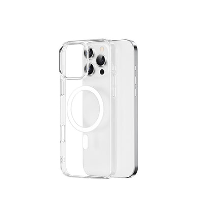 iPhone 16 Pro Max Kılıf M-safe Şarj Özellikli Wiwu YXK-207 Invisible Pro Sert PC Kapak
