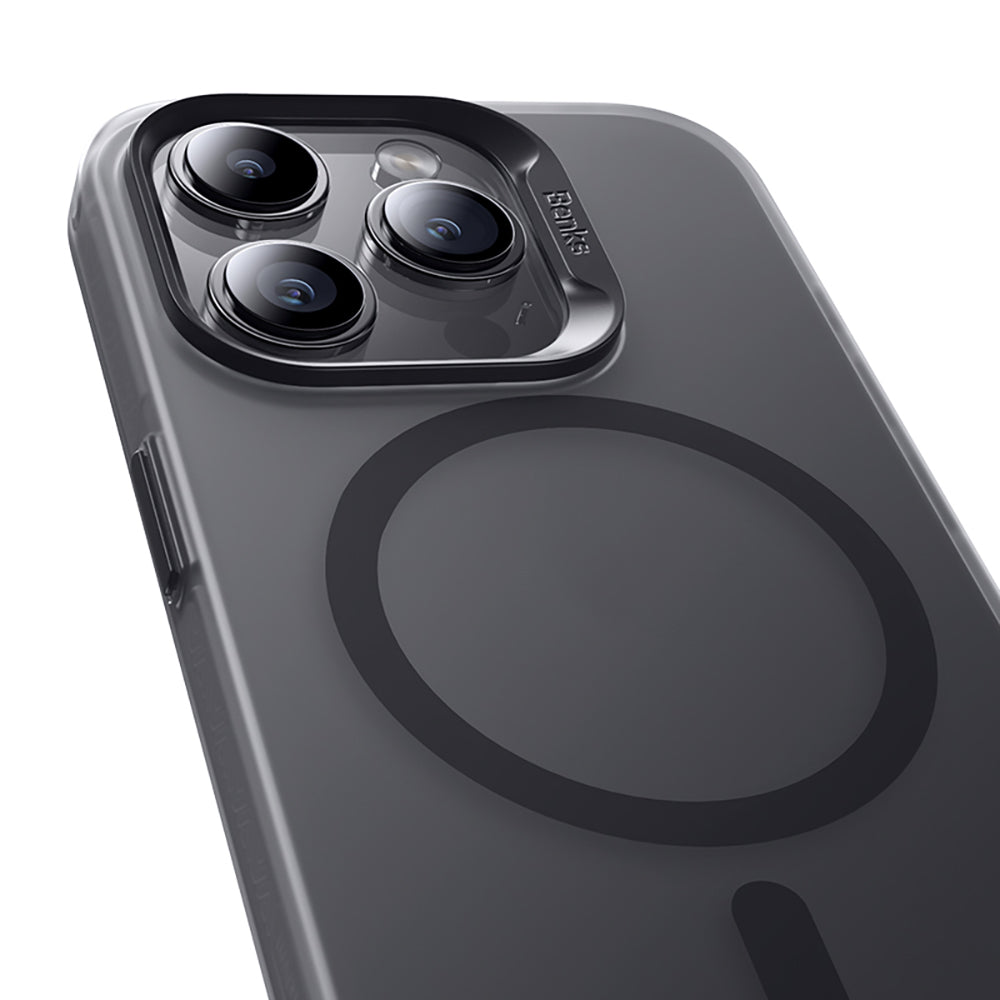 iPhone 16 Pro Max Kılıf M-safe Şarj Özellikli Yeni Seri Benks Lucid Armor Kapak