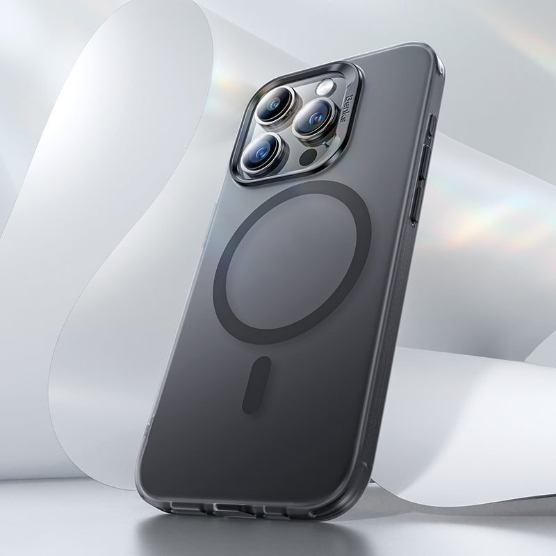 iPhone 16 Pro Max Kılıf M-safe Şarj Özellikli Yeni Seri Benks Lucid Armor Kapak