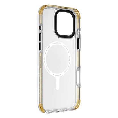 iPhone 16 Pro Max Kılıf M-safe Şarj Özellikli YoungKit Crystal Color Serisi Kapak