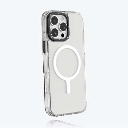iPhone 16 Pro Max Kılıf M-safe Şarj Özellikli YoungKit Crystal Color Serisi Kapak