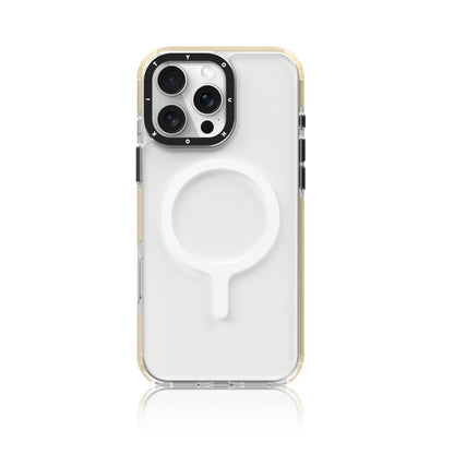 iPhone 16 Pro Max Kılıf M-safe Şarj Özellikli YoungKit Crystal Color Serisi Kapak