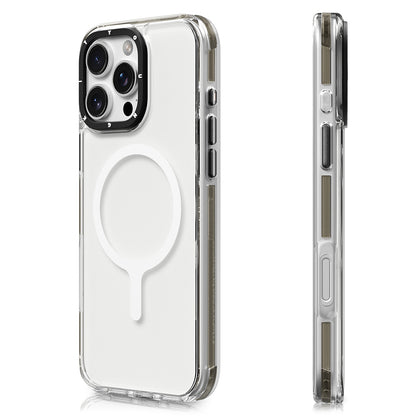 iPhone 16 Pro Max Kılıf M-safe Şarj Özellikli YoungKit Crystal Color Serisi Kapak