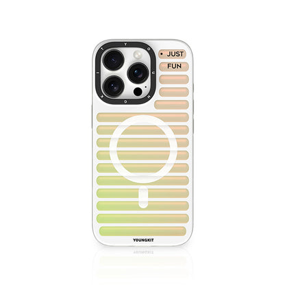 iPhone 16 Pro Max Kılıf M-safe Şarj Özellikli Youngkit Geek Serisi Kapak