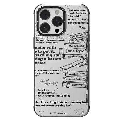 iPhone 16 Pro Max Kılıf M-safe Şarj Özellikli Youngkit Literary Serisi Classic Kapak
