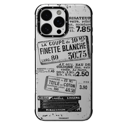iPhone 16 Pro Max Kılıf M-safe Şarj Özellikli Youngkit Literary Serisi Retro Magz Kapak