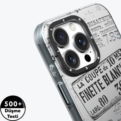 iPhone 16 Pro Max Kılıf M-safe Şarj Özellikli Youngkit Literary Serisi Retro Magz Kapak