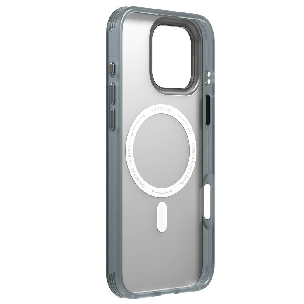 iPhone 16 Pro Max Kılıf M-safe Şarj Özellikli Youngkit Literary Serisi Shakespeare Kapak