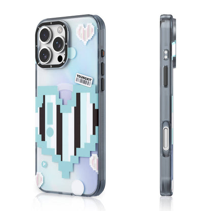 iPhone 16 Pro Max Kılıf M-safe Şarj Özellikli Youngkit Love Serisi Kapak
