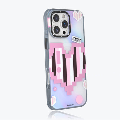 iPhone 16 Pro Max Kılıf M-safe Şarj Özellikli Youngkit Love Serisi Kapak