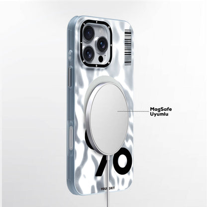 iPhone 16 Pro Max Kılıf M-safe Şarj Özellikli Youngkit Mathematical Serisi Kapak