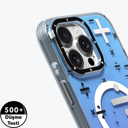 iPhone 16 Pro Max Kılıf M-safe Şarj Özellikli Youngkit Mathematical Serisi Kapak
