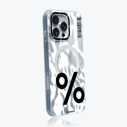 iPhone 16 Pro Max Kılıf M-safe Şarj Özellikli Youngkit Mathematical Serisi Kapak