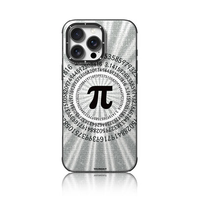 iPhone 16 Pro Max Kılıf M-safe Şarj Özellikli Youngkit Mathematical Serisi Kapak