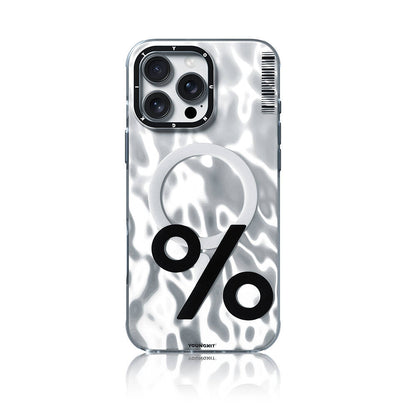 iPhone 16 Pro Max Kılıf M-safe Şarj Özellikli Youngkit Mathematical Serisi Kapak