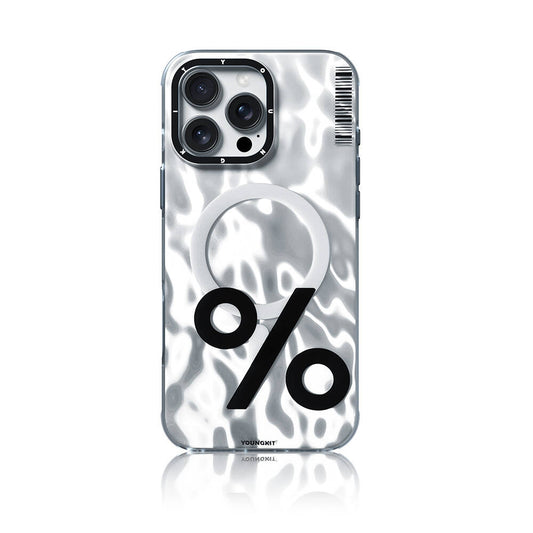 iPhone 16 Pro Max Kılıf M-safe Şarj Özellikli Youngkit Mathematical Serisi Kapak