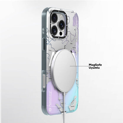iPhone 16 Pro Max Kılıf M-safe Şarj Özellikli Youngkit Universal Serisi Kapak